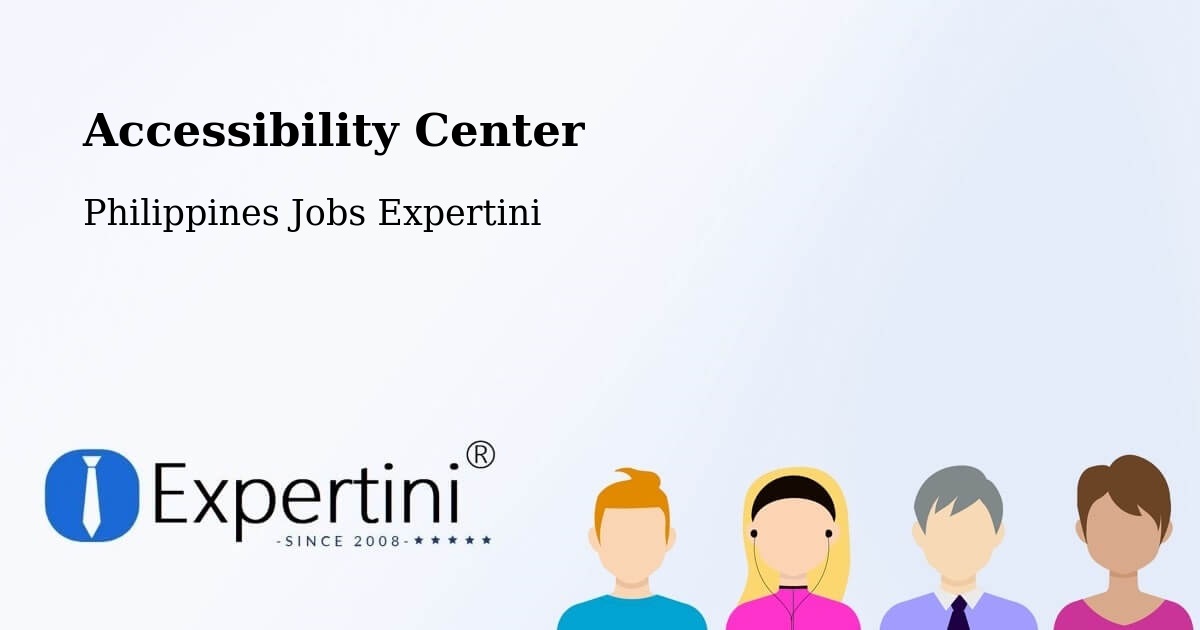 Accessibility Statement – Pasacao - Philippines Jobs Expertini