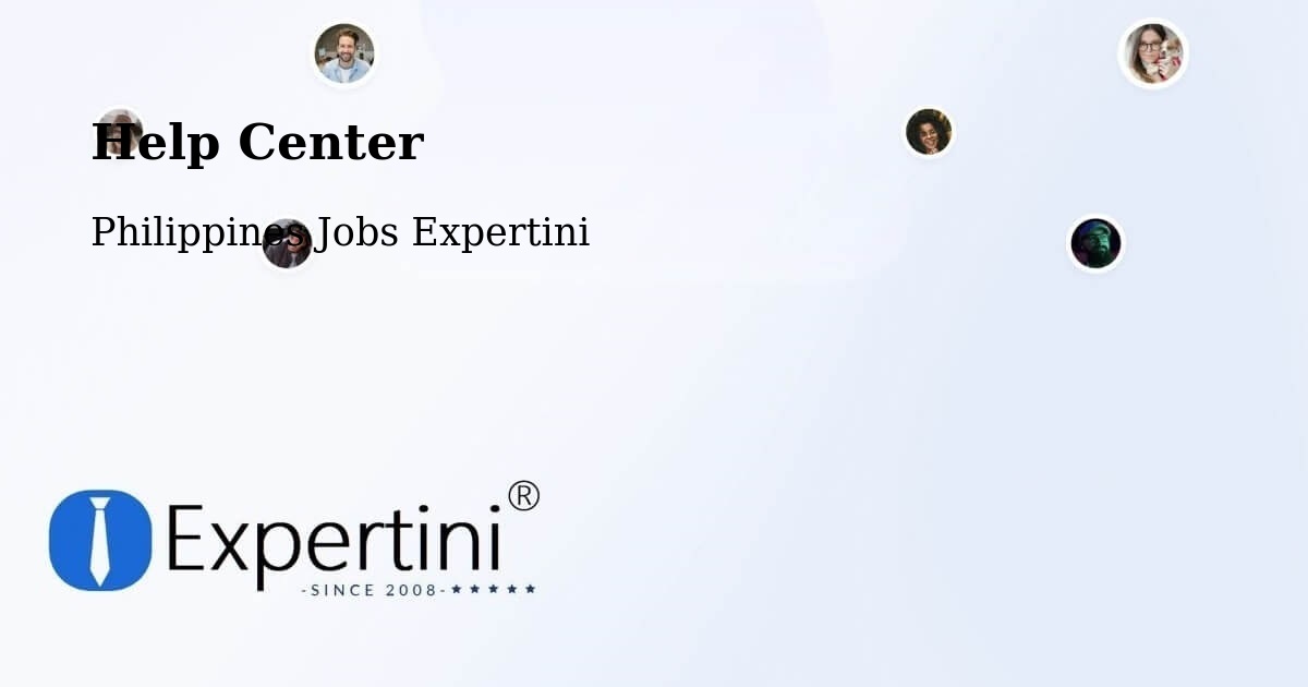 Help Center – Pasacao - Philippines Jobs Expertini
