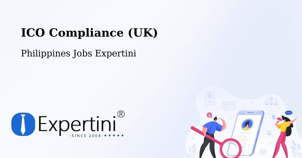 UK Data Protection & ICO Compliance – Pasacao - Philippines Jobs Expertini