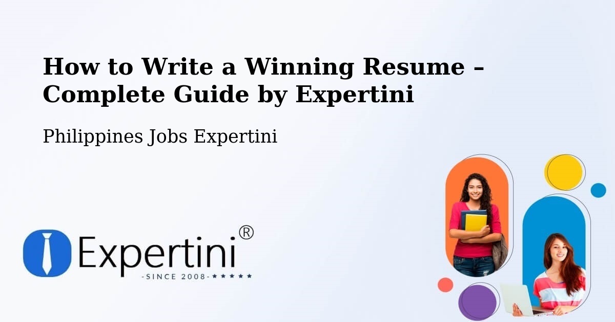 Resume Writing Guide for Job Seekers – Pasacao - Pasacao, Philippines Jobs Expertini
