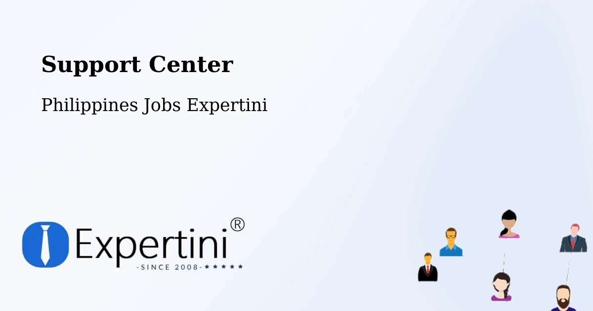 Support Services – Pasacao - Philippines Jobs Expertini