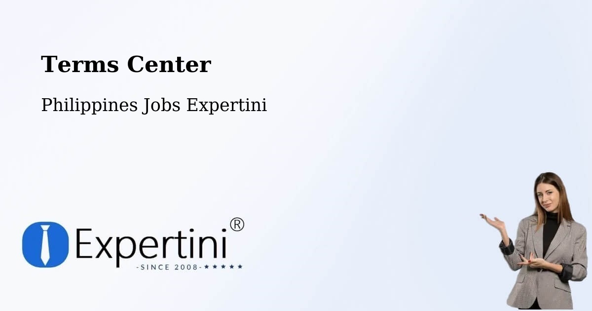 Terms of Service – Pasacao - Philippines Jobs Expertini